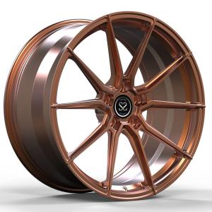 China 5x108 1 Piece Forged Wheels 6061-T6 Aluminum Alloy on sale