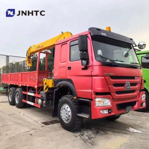 Sinotruk HOWO 6x4 Straight Arm Crane Truck 10 Wheels 340hp 10 Ton