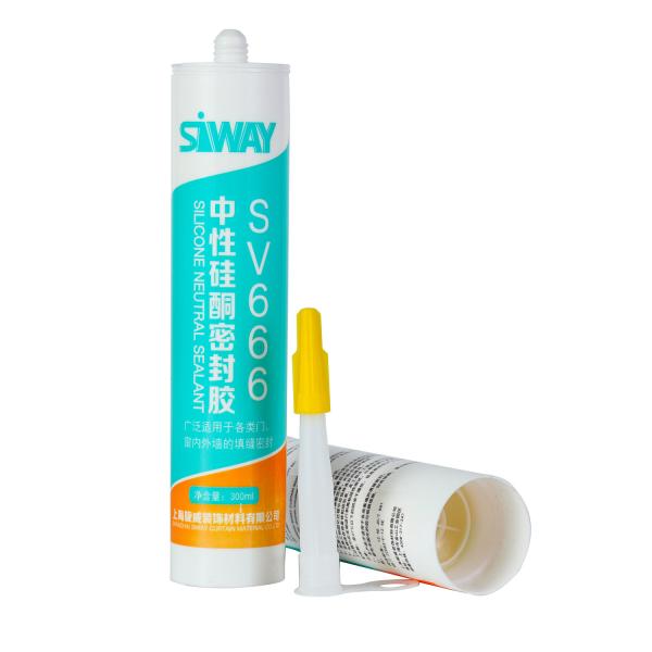 Buy Fire Resistant Neutral Cure Silicone Sealant Single Component For Aluminum Alloy at wholesale prices