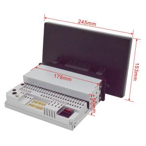 Rotatable Screen Single Din 10 inch Car DVD Player Autoradio Stereo GPS