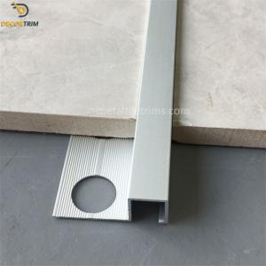 2500x11mm Metal Tile Trims , Aluminum Alloy Ceramic Tile Edge Profiles