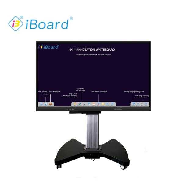 65 75 86 98 110 Inch 4K LCD Interactive Smart Board Touch Panel Smart Screen for Classroom Electronic Board Digital Smart Board for Teaching
