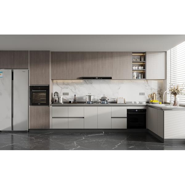Buy Modern Simple Multifunctional Custom Cabinets with Island Kitchen Cupboard at wholesale prices