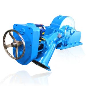 Quality Turgo Turbine Generator with 5 In 1 Integrated Control Panel for 15 To 300 Meters Operating Head and Up To Several MW Power Output for sale