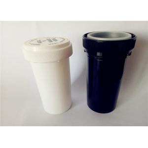 Opaque Color Food Grade Plastic Prescription Vials Blocking UV Rays Pad Printing