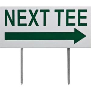 Golf signs signs signs Golf Open table