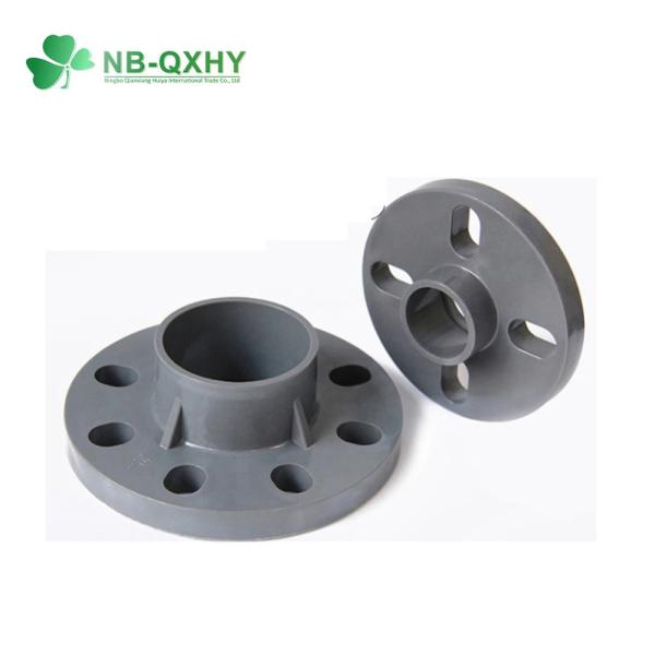25mm-225mm Grey PVC Pipe Fitting Pn16 DIN Van Stone Flange for Fluid Transportat