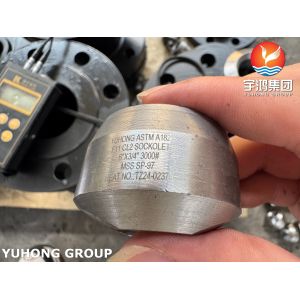 China ASTM A182 F11 CL2 Forgings Alloy Steel Sockolet High Pressure Pipe Fittings on sale