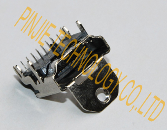 Buy HDMI 19P SOCKET WITH SCREW HOLE, AR DIP at wholesale prices