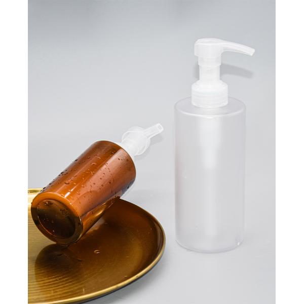 33-410 All Plastic Cosmetic Neck Lotion Pump Bottle 4cc With PET 300ml 500ml