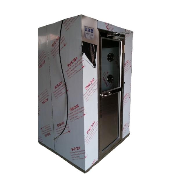 Buy 2 Person 2 Sides Stainless Steel Air Shower Cabin with Automatic Door and 3000W Power at wholesale prices