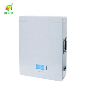 Photovoltaic Home 120AH Solar Wall Battery 48V Lithium Ion Battery With LCD