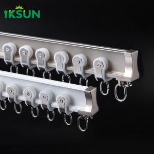 Curved Ceiling Sliding Aluminum Curtain Track Bendable Recessed Curtain Rail