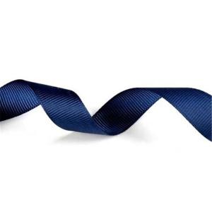Solid Color Stretch Grosgrain Ribbon Narrow Woven Technics For Gift Wrapping