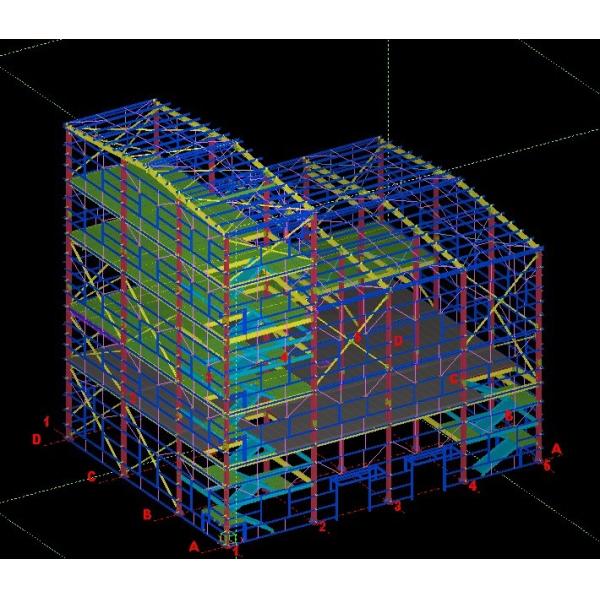 Customizable Hot Rolled Prefabricated Metal Buildings Welded H Steel Columns