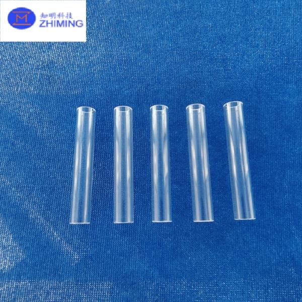 Customizable Sapphire Tubes KY Method , 4" Polished unti-scratching High Hardness