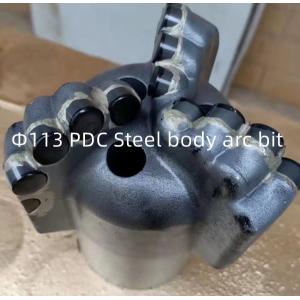 Arc Angle Concave Drill Bit 113mm Diameter For Coal Mine And Drill Hole