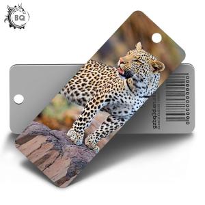 Promotional Plastic PP 3D Lenticular Bookmark Flip Animal UV Printing