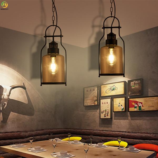 Buy Bedroom Nordic Iron Pendant Light Art Baking Paint E26 at wholesale prices