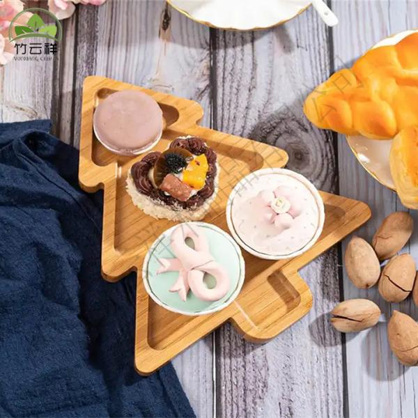 Shaped style durable and beautiful reusable wooden eco-friendly tableware