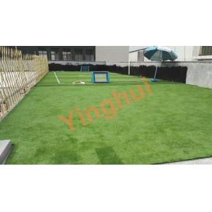PP Grass Protection Floor Artificial Grass Tiles Interlocking Turf For Football