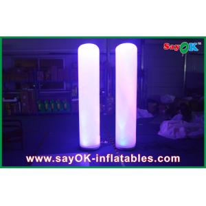 Lighting Tube Pillar Custom Inflatable Advertising Inflatable Column 2m Height