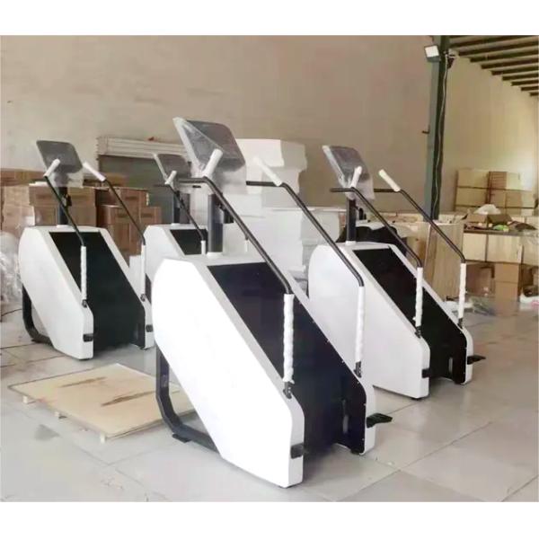 Wholesale Stainless Steel Stair Master Climber Electric Powered Fitness Stepper for Home Use Cardio Machine for Commercial Gym