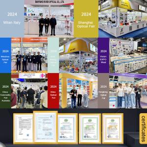 Wholesale of High-Quality Optical Lenses: Progressive Bifocal Rimless Eyeglass