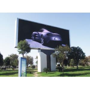 Quality High Brightness P10 Outdoor Full Color Led Display With Constant Current Driver 1/4 Scan for sale
