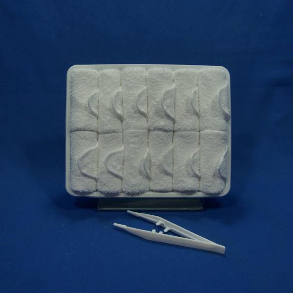 Buy Compressed Disposable Airline Satin Viscose Towel at wholesale prices