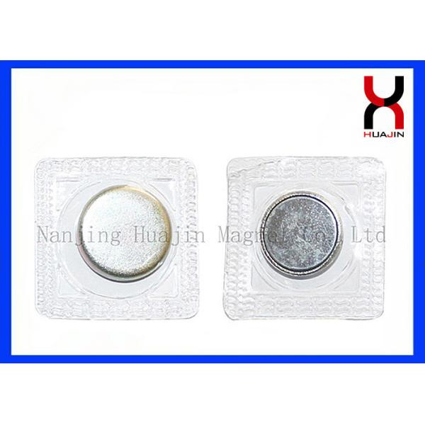 Round Magnetic Snap Buttons / Hidden Magnetic Closure With PVC , TPU Cover