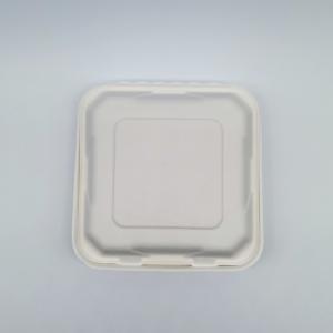 900ml Biodegradable Takeout Containers , Microwavable Biodegradable Takeaway