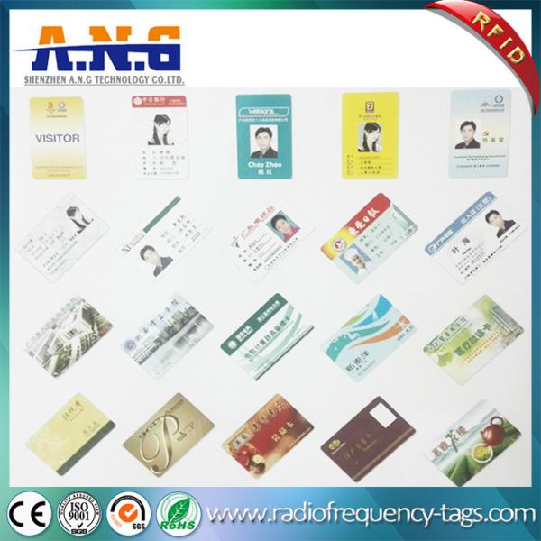 CR80 Matte Finishing PVC Card , contactless Smart Business Cards UV Printing