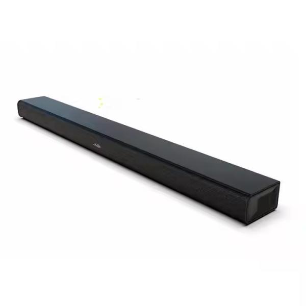 Experience Crystal Clear Audio with Wireless Bluetooth Soundbar 2.0 Channels 60W Output Power 4 Speakers