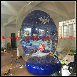 3.5M diamater snow globe inflatable inflatable christmas snowman