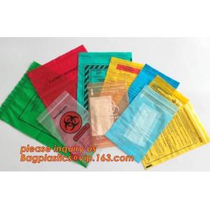 Biodegradable Biohazard Specimen Bag, Biohazard Specimen Transport Bag, Medical