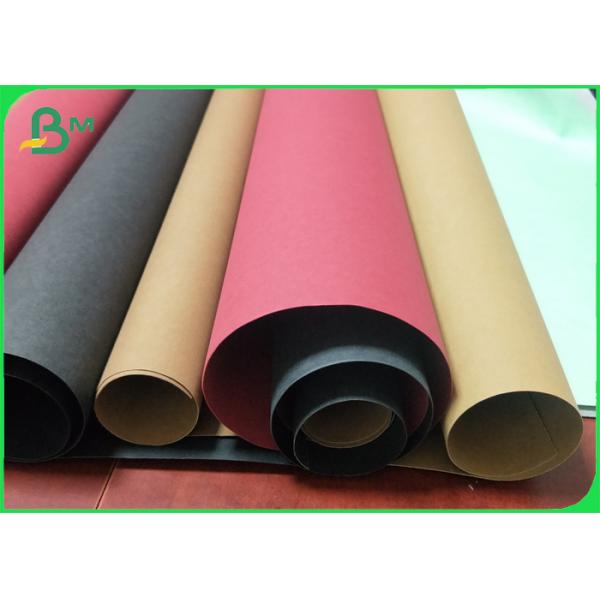 SGS Washable Kraft Paper Environmental Protection Material 150cm Width 0.55mm Thickness