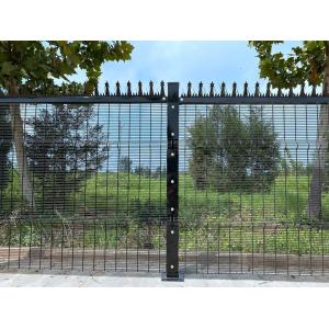 High Security Anticlimb 358 Mesh Fencing Clear View Clearvu Prison