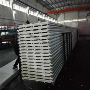 12kg eps sandwich PVC roof panel with 30mm polystyrene foam for warehouse