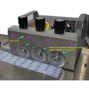 Aluminium T8 Tube PCB Depaneling Machine 1200mm Length Burring - Free