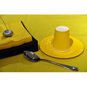 Biodegradable Disposable Dinnerware Set , 33x33cm Compostable Plates And Cutlery