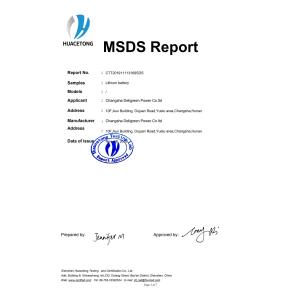 Deligreen Power Co.,ltd Certifications
