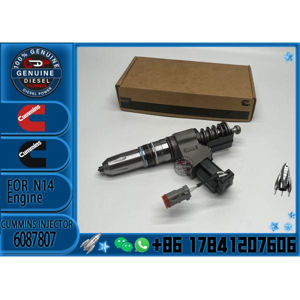 New Common Rail Diesel Fuel Injector 4307516 6087807 3080931F For Cummins QSN14 N14