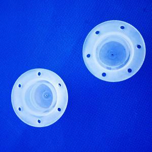 Transparent Quartz Tube Flange For Light , Sources , Semiconductor