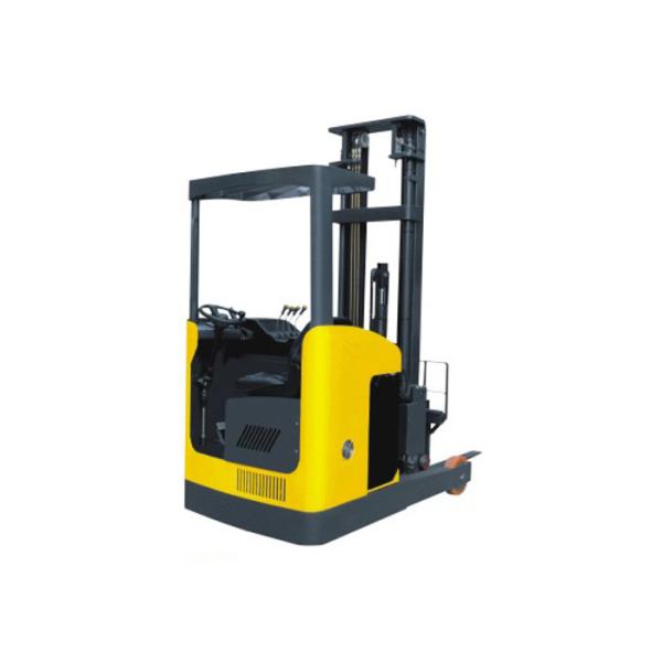 Buy Seated Electric Sit Down Forklift Counterbalanced 1 Ton Mast Reach Type at wholesale prices