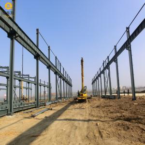 Customizable Steel Frame Building 30x50m Strong Earthquake Resistance