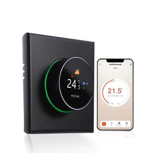 Smart Thermostat With Touch Buttons For Electric Heater/Water Heater/Gas Boiler Control Voice Control Tuya App
