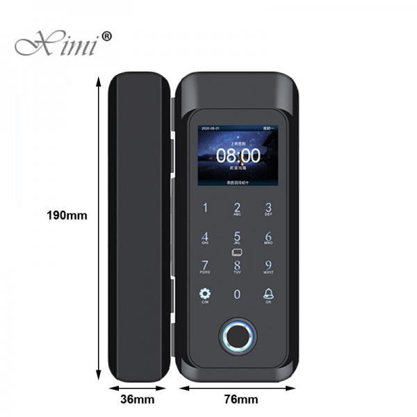Buy 0.5S 1.7 Inch Fingerprint Door Lock XM-508S For Sliding Door at wholesale prices