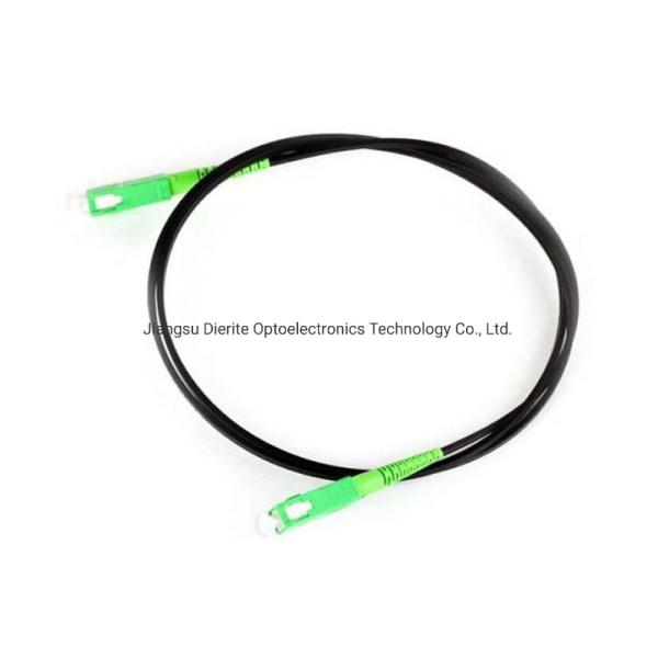 Outdoor FTTH Fiber Optic Drop Cable Patch Cord Sc to Sc Simplex Sm Drop Cable for FTTH Communication