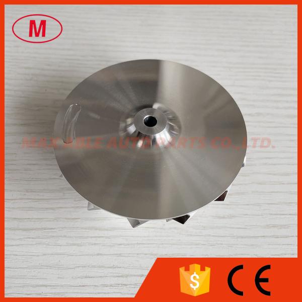 B03G reverse 7+7 blades 65.20/82.00mm High performance Turbo milling/aluminum 2618/billet compressor wheel
